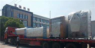 9月9日百強洗滌設備發(fā)貨重慶