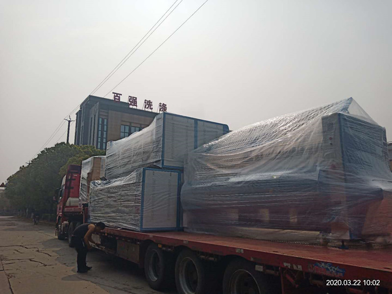 喜報(bào)！國內(nèi)疫情得到有效控制 百強(qiáng)洗滌設(shè)備連續(xù)三天發(fā)貨