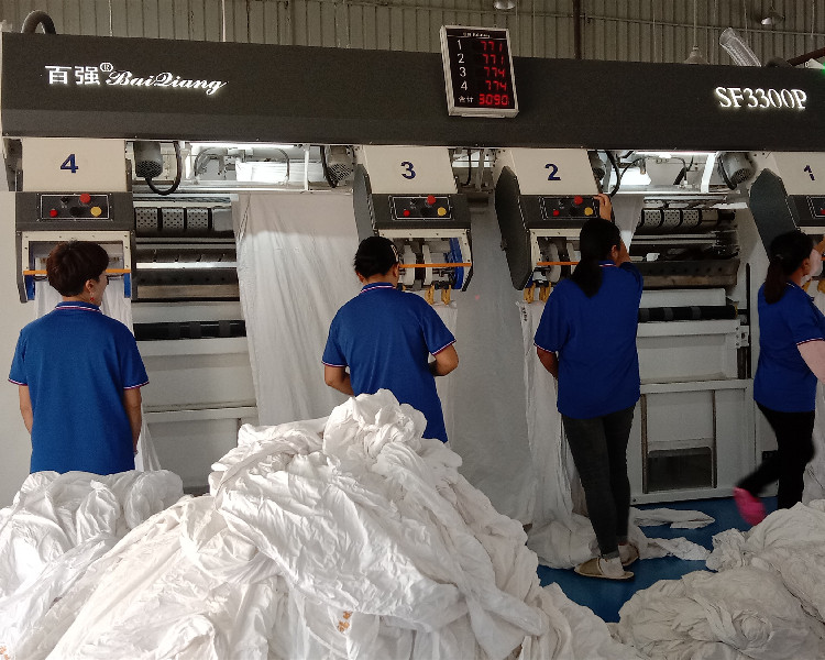 潔凈布草新體驗(yàn)，洗滌設(shè)備選百?gòu)?qiáng)